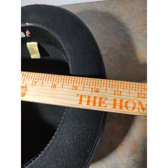 Hats of Character Bowler Derby Hat Fenton New York Hand Blocked Mens 6 7/8 VTG - Picture 12 of 14